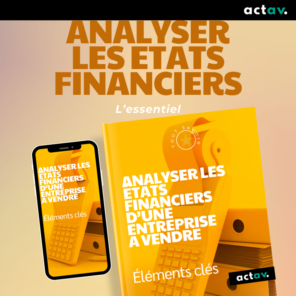 analyser les comptes sociaux pour reprise d'entreprise